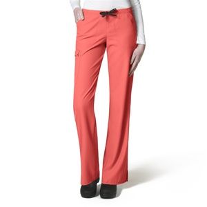 WONDERWINK SCRUB CARGO PANTS BOOT CUT 5025P